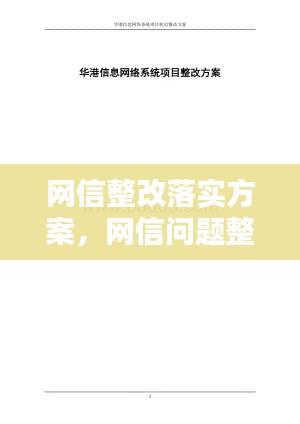 网信整改落实方案，网信问题整改报告 